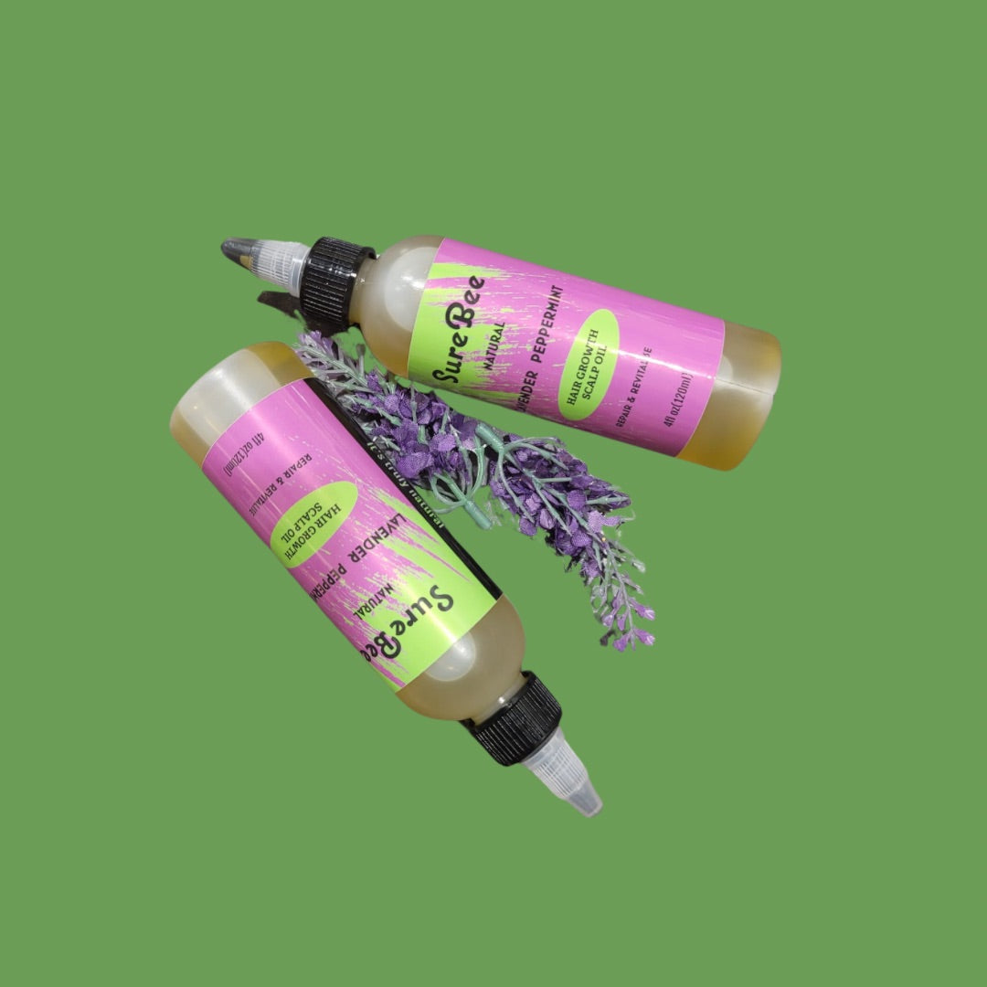 Lavender Peppermint Hair Growth Oil (4 oz)